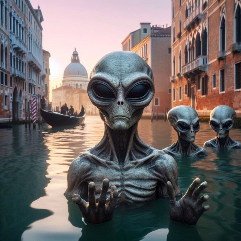 Extratereștrii în Veneția